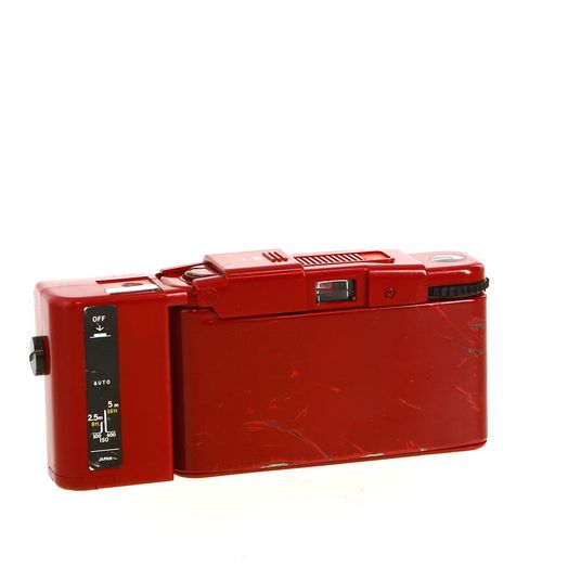 Olympus XA3 35mm Camera, Red
