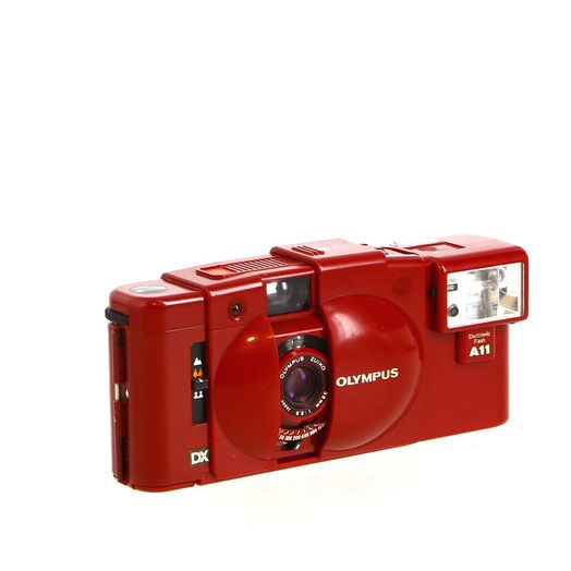 Olympus XA3 35mm Camera, Red