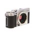 FUJIFILM X-A5 Mirrorless Camera Body, Silver/Black Leather {24.2MP} thumbnail
