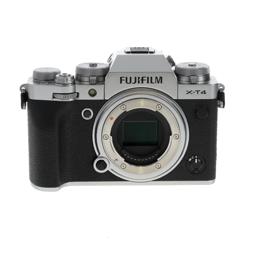 FUJIFILM X-T4 シルバー ボディ 元箱無し FUJIFILM X-T4 Mirrorless Camera Body, Silver {26.1MP}