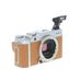 FUJIFILM X-A7 Mirrorless Camera Body, Silver/Camel Leather {24.2MP} thumbnail