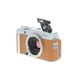 FUJIFILM X-A7 Mirrorless Camera Body, Silver/Camel Leather {24.2MP} thumbnail