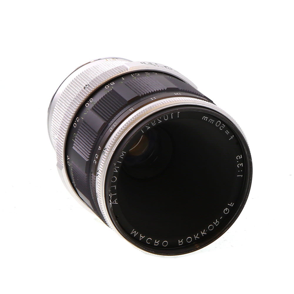 Minolta 50mm F/3.5 Macro Lens with Accessories