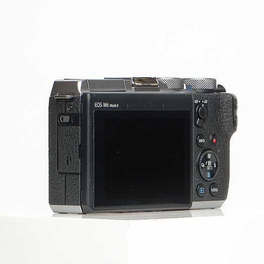 Canon EOS M6 Mark II Mirrorless Camera Body, Silver {32.5MP}