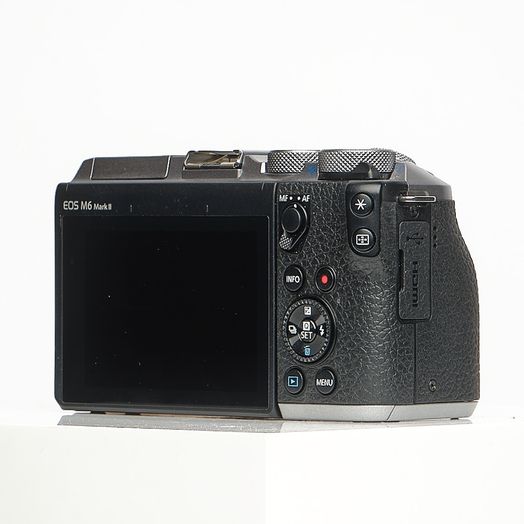 Canon EOS M6 Mark II Mirrorless Camera Body, Silver {32.5MP}