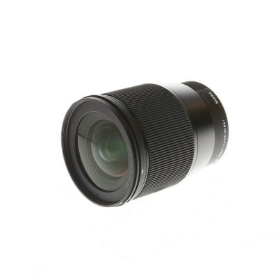 Sigma 16mm f/1.4 DC DN C (Contemporary) Autofocus APS-C Lens for Canon EF-M Mount, Black