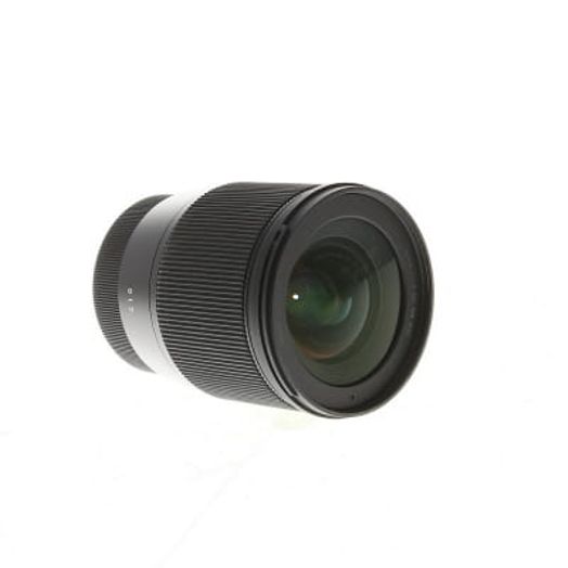 Sigma 16mm f/1.4 DC DN C (Contemporary) Autofocus APS-C Lens for