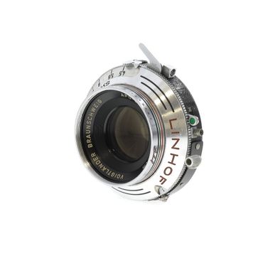 Voigtlander 10.5cm (105mm) f/4.5 APO-Lanthar Linhof Synchro-Compur B (42MT) 4x5 Lens