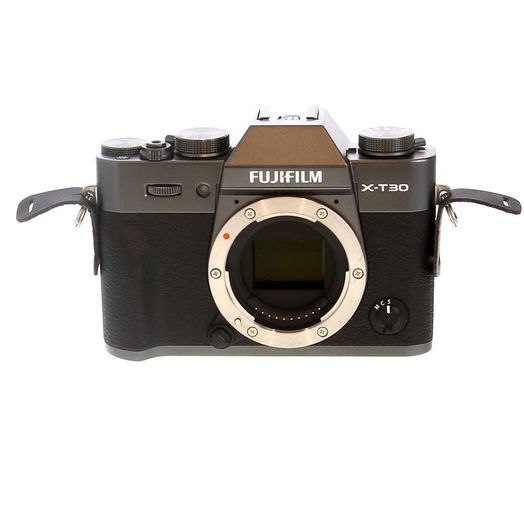 FUJIFILM X-T30 Mirrorless Camera Body, Charcoal Silver {26.1MP}
