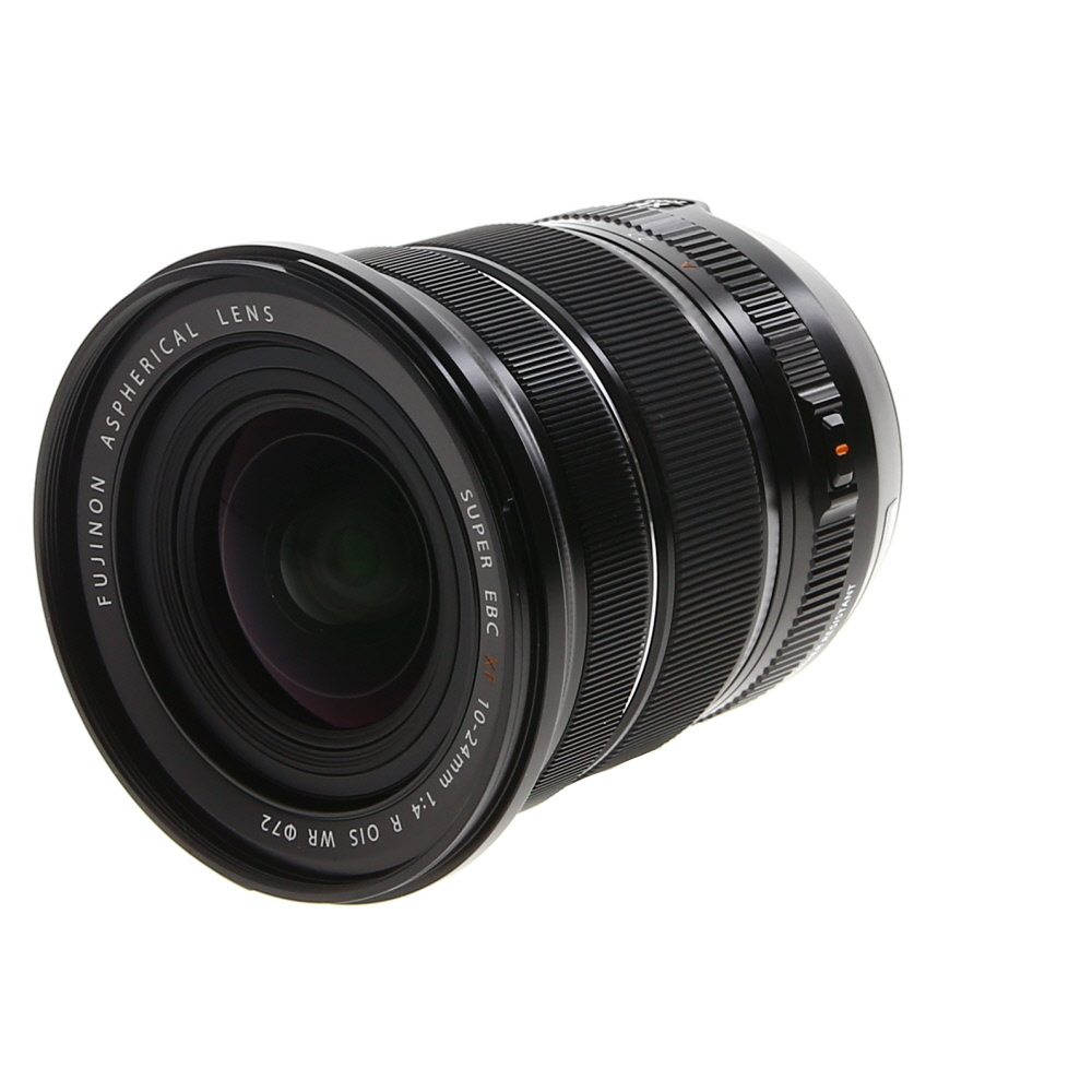 Fuji Fujifilm XF 10-24mm f/4 R OIS WR Fujinon Lens for APS-C Format X-Mount, Black
