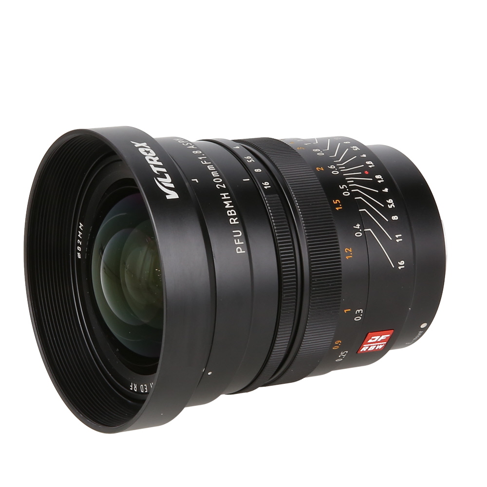 Viltrox 20mm f/1.8 PFU RBMH ASPH Manual Focus Lens for Sony E-Mount Mirrorless, Black