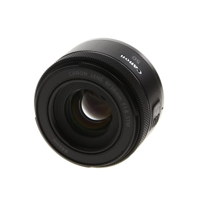 Canon RF 50mm f/1.8 STM Full-Frame Lens for RF-Mount, Black | 43