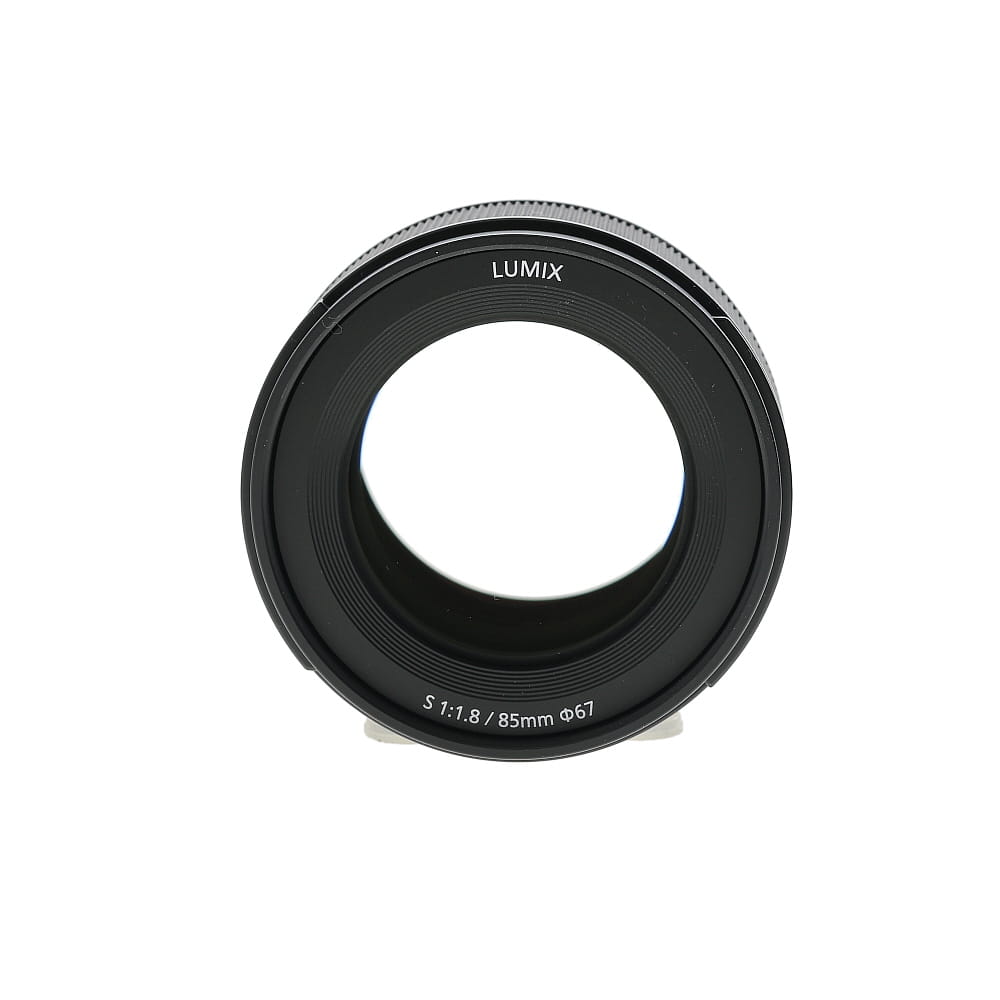 Panasonic Lumix S 85mm f/1.8 Full-Frame Autofocus Lens for Mirrorless L-Mount, Black