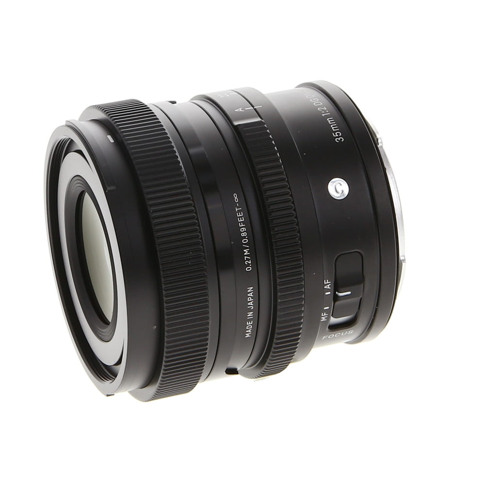 Sigma 35mm f/2 DG DN C (Contemporary) Full-Frame Autofocus Lens for Leica L-Mount