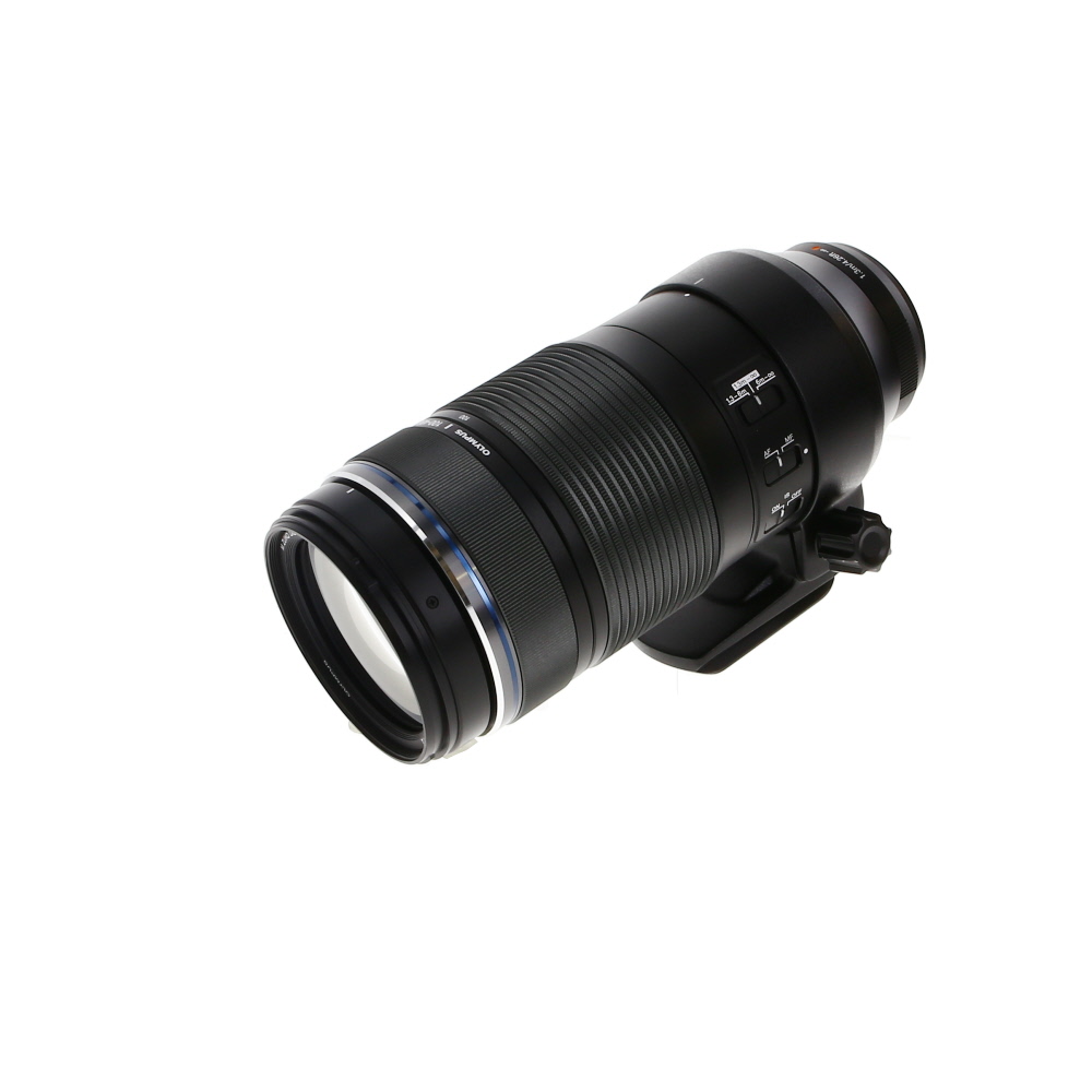 Olympus 100-400mm f/5-6.3 ED IS MSC M.Zuiko Autofocus Lens for MFT (Micro Four Thirds), Black | 72 | w/ Tripod Collar