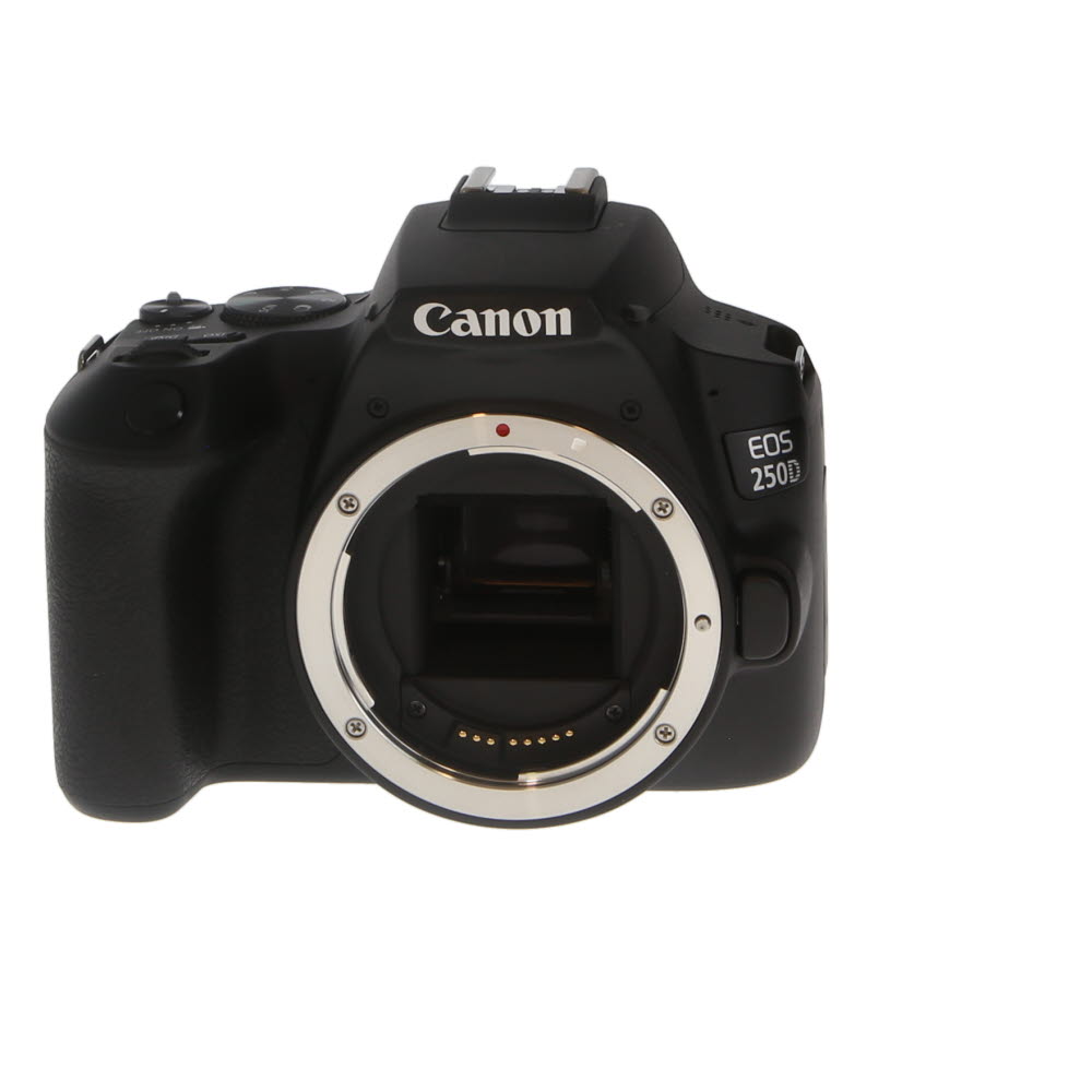 Canon EOS 250D DSLR Camera Body, Black International Version of EOS SL3
