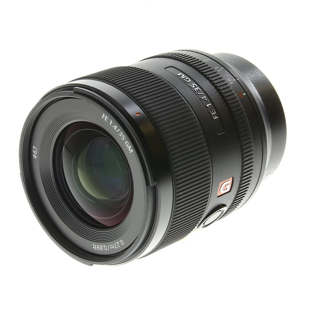 Sony FE 35mm f/1.4 GM Full-Frame Autofocus Lens for E-Mount, Black | 67 | SEL35F14GM