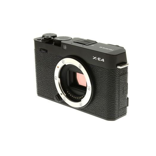 FUJIFILM X-E4 Mirrorless Camera Body, Black {26.1MP}