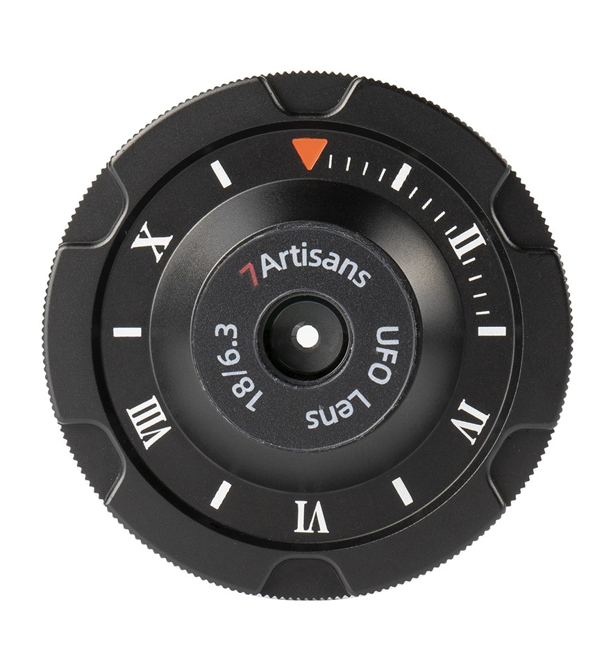 7artisans 18mm f/6.3 UFO Manual APS-C Lens for Sony E-Mount, Black