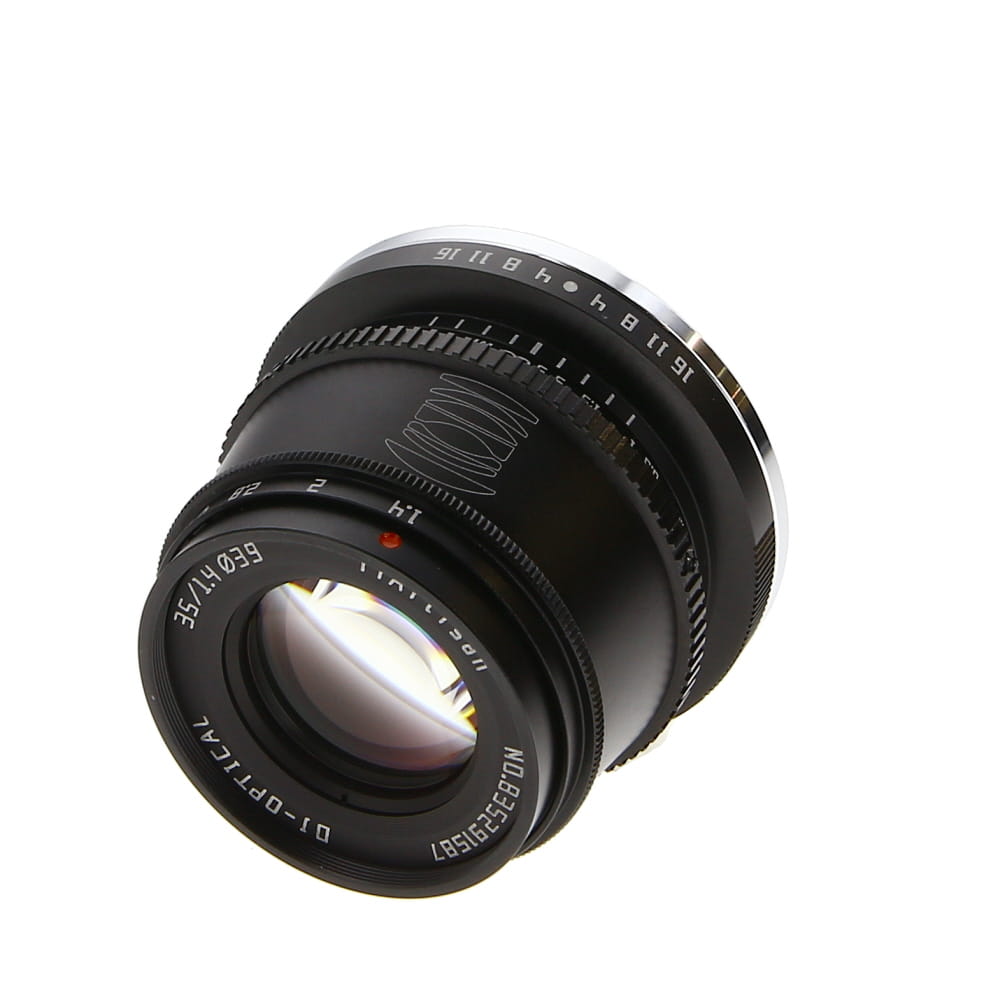 TTArtisan 35mm f/1.4 Manual APS-C Lens for FUJIFILM X-Mount, Black