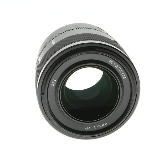 Sony FE 50mm f/1.2 GM Full-Frame Autofocus Lens for E-Mount, Black
