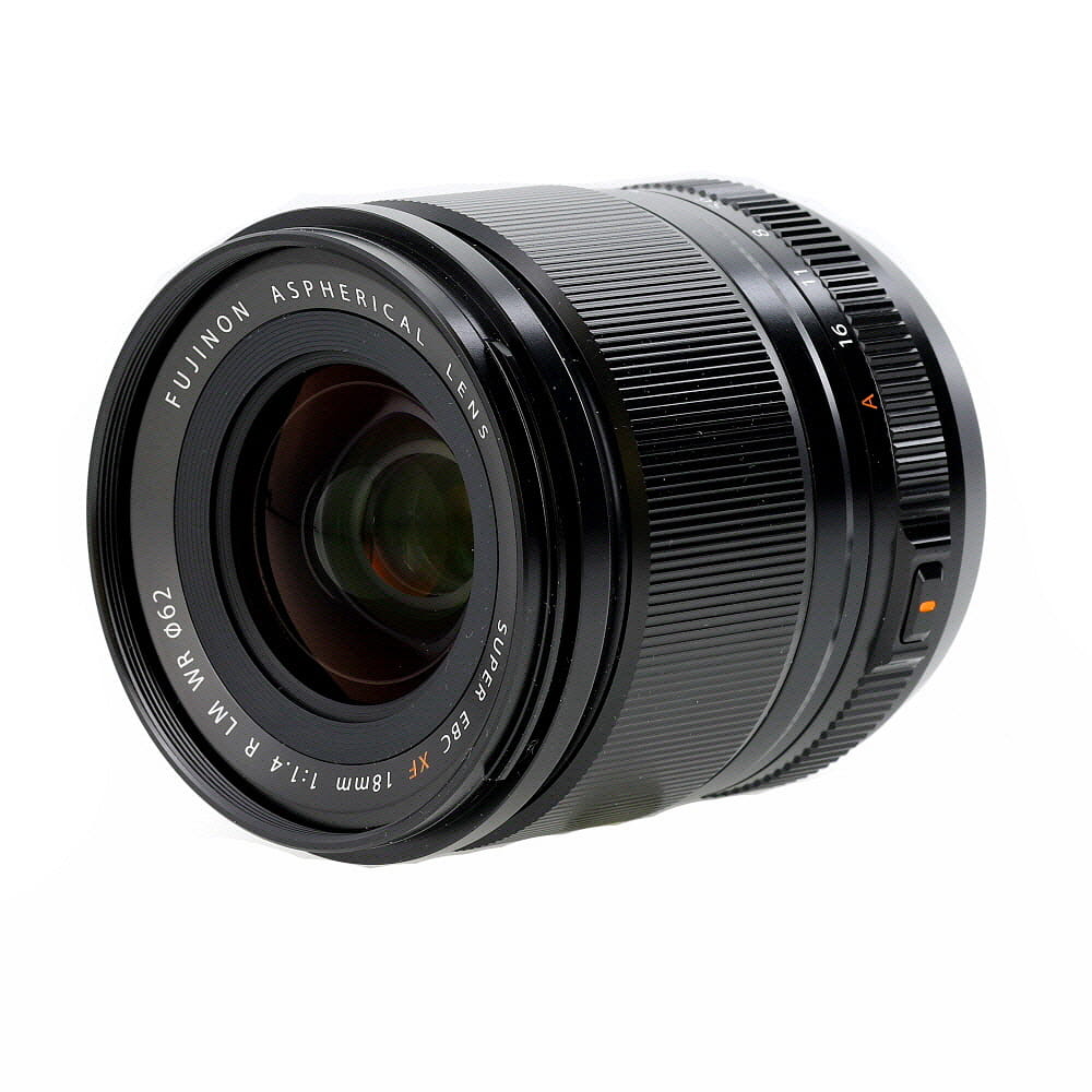 Fuji FUJIFILM XF 18mm f/1.4 R LM WR Fujinon APS-C Lens for X-Mount, Black