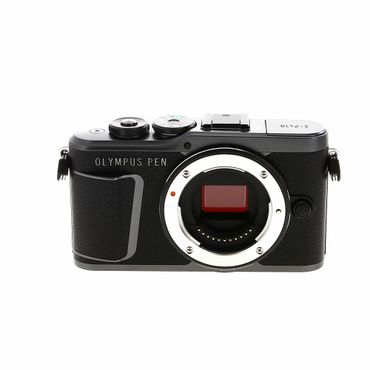Olympus PEN E-PL10 Mirrorless MFT (Micro Four Thirds) Camera Body, Black