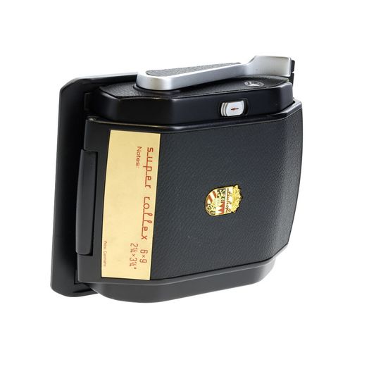 Linhof Super Rollex 120 Roll Film Holder, Black with Lever, 8