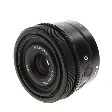 Sony FE 24mm f/2.8 G Full-Frame Autofocus Lens for E-Mount, Black (49} SEL24F28G