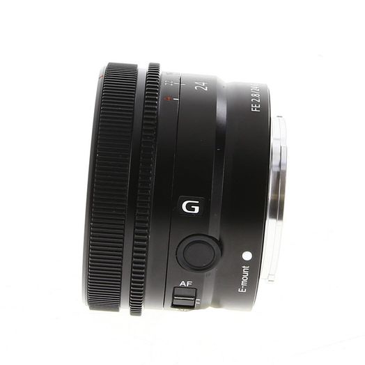 Sony FE 24mm f/2.8 G Full-Frame Autofocus Lens for E-Mount, Black