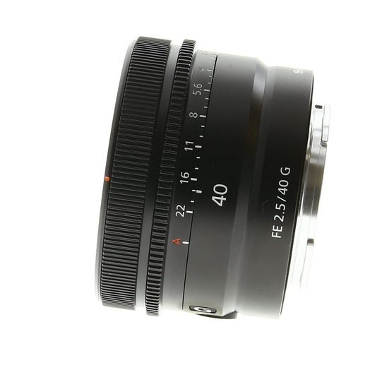 Sony FE 40mm f/2.5 G Full-Frame Autofocus Lens for E-Mount, Black