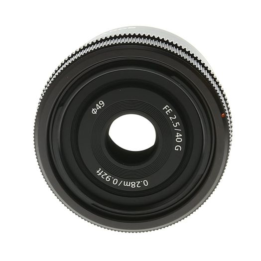 Sony FE 40mm f/2.5 G Full-Frame Autofocus Lens for E-Mount, Black