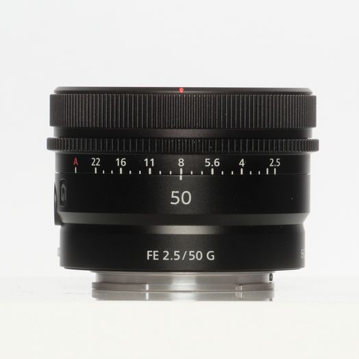 Sony FE 50mm f/2.5 G Full-Frame Autofocus Lens for E-Mount, Black