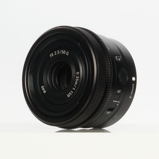 Sony FE 50mm f/2.5 G Full-Frame Autofocus Lens for E-Mount, Black