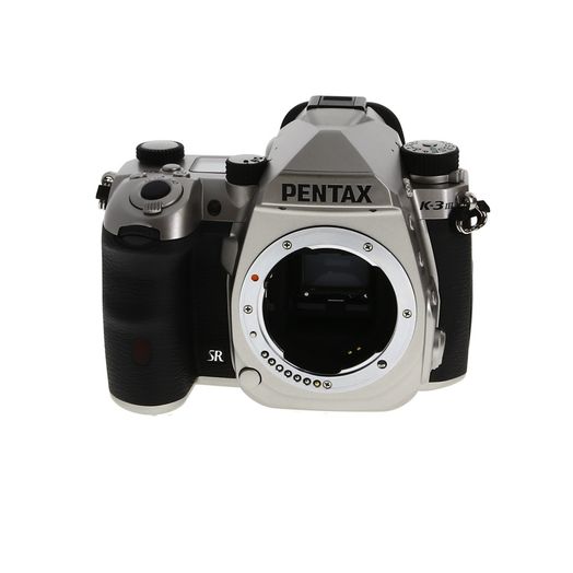 Pentax K-3 Mark III DSLR Camera Body, Silver {25.7MP}