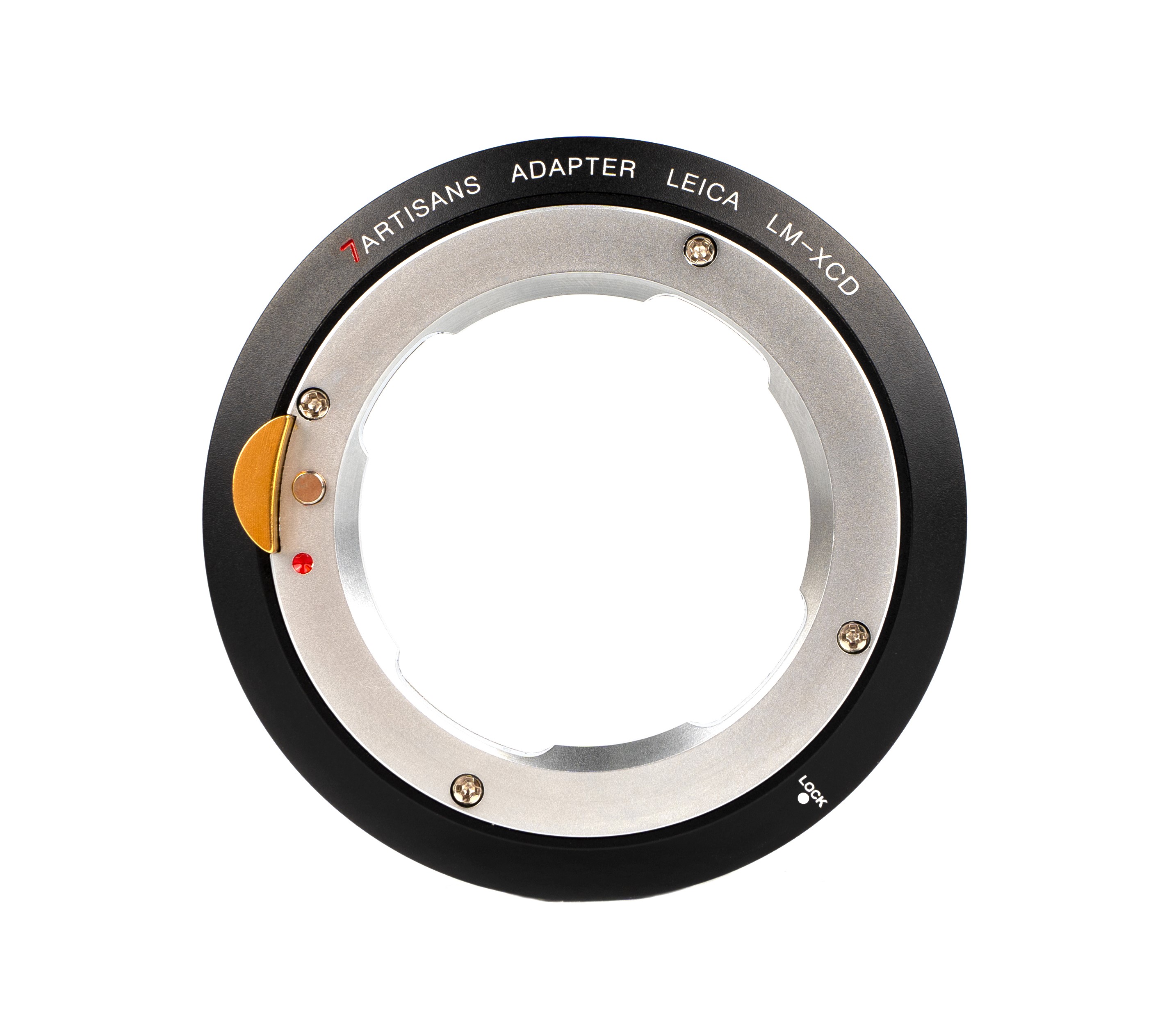 7artisans Adapter Ring for Leica-M Mount Lens to Hasselblad XCD-Mount, Black