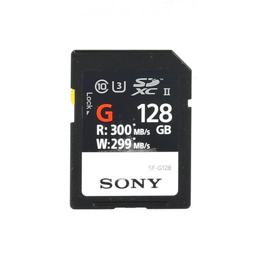 Sony TOUGH 128GB SDXC G Series 300/299 MB/s UHS-II U3 Class 10 V90