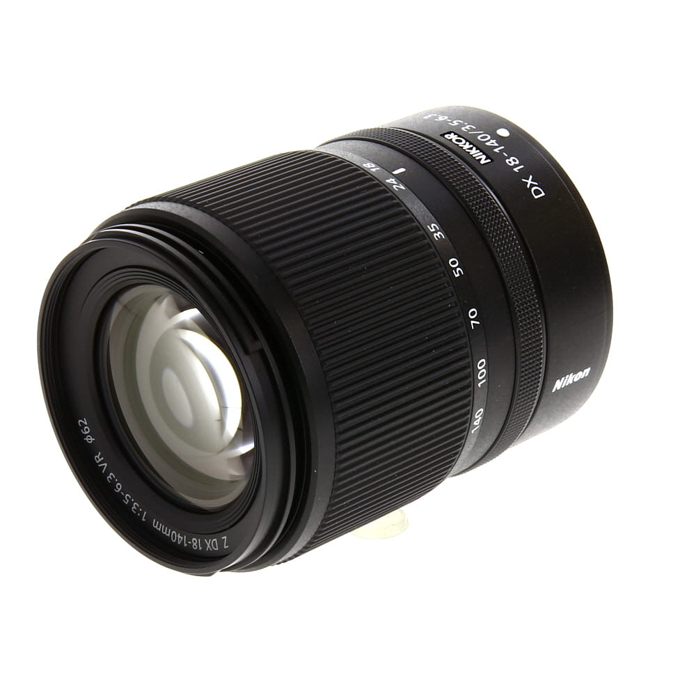 Nikon Nikkor Z DX 18-140mm f/3.5-6.3 VR Autofocus APS-C Lens for Z-Mount, Black | 62