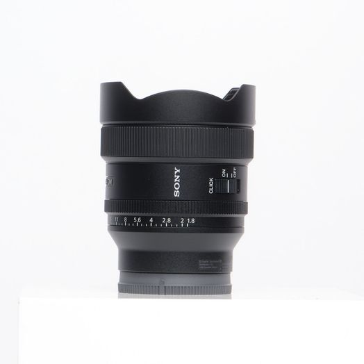 Sony FE 14mm f/1.8 GM Full-Frame Autofocus Lens for E-Mount, Black