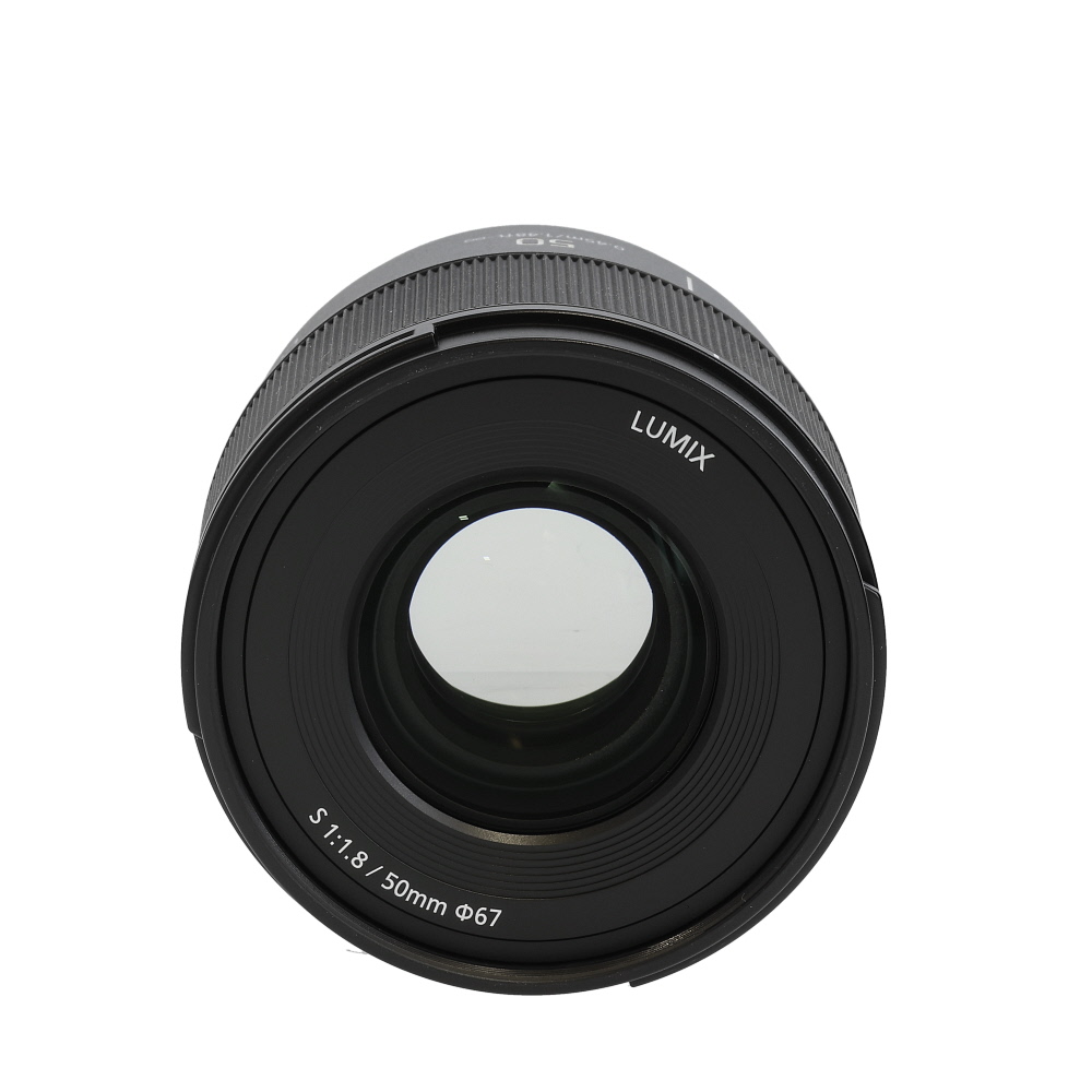 Panasonic Lumix S 50mm f/1.8 Full-Frame Autofocus Lens for Mirrorless L-Mount, Black