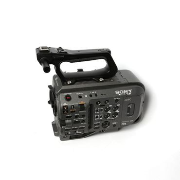 Sony Video PXW-FX9V XDCAM 6K Full-Frame Solid-State Memory Digital Camcorder Body, Black {4K120p} (Uses E-Mount Lenses)