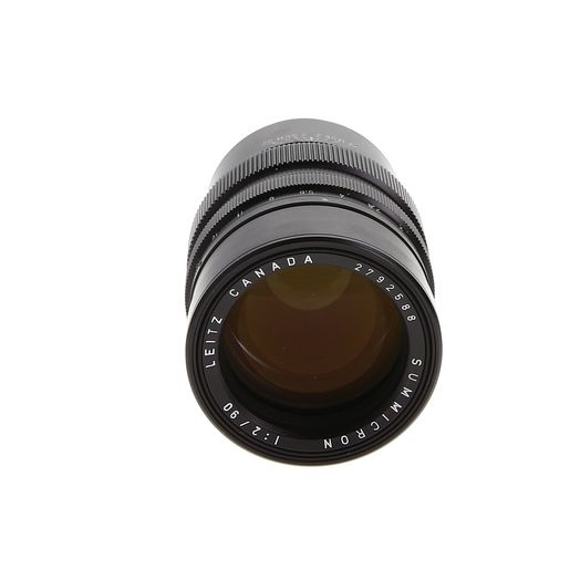 Leica 90mm f/2 Summicron M-Mount Lens, Canada, Black {E48} 11123