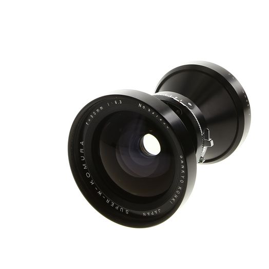 Sankyo Kohki 90mm f/6.3 Super-W-Komura, Copal 0 (35MT) BT Lens for 4x5