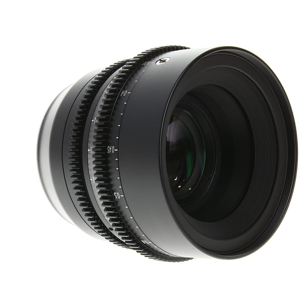 7artisans 35mm T1.05 Vision Cine APS-C Lens for Leica L-Mount | 82 | Scale in Feet, Meters