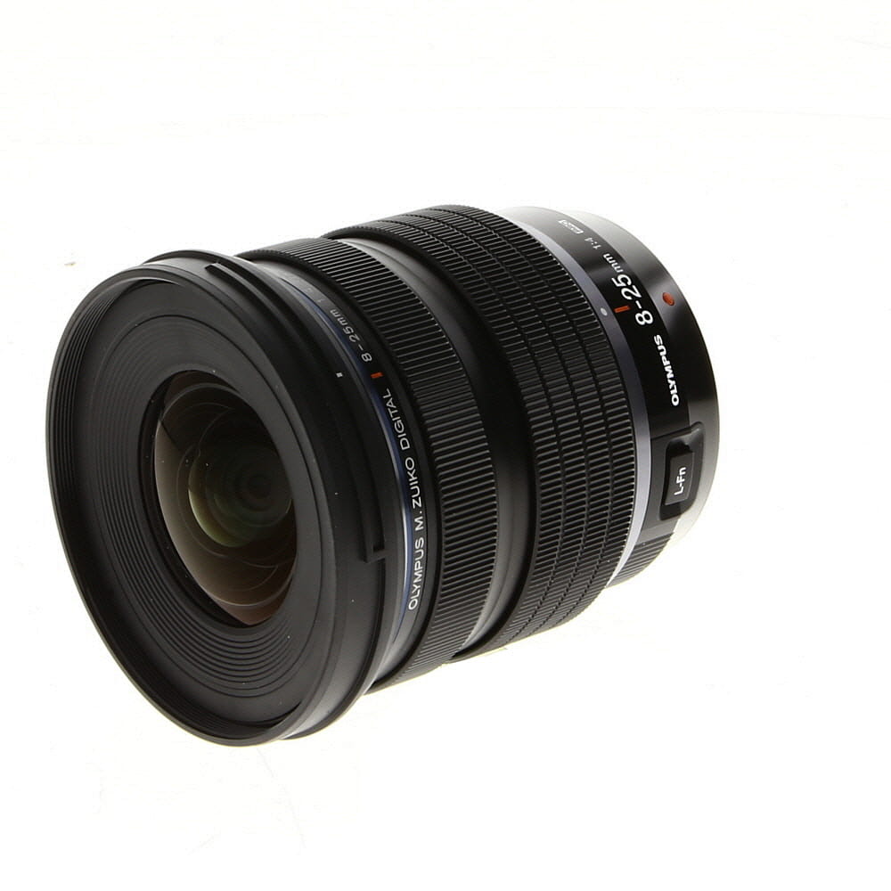 Olympus 8-25mm f/4 M.Zuiko Digital ED PRO Autofocus Lens for MFT (Micro Four Thirds)