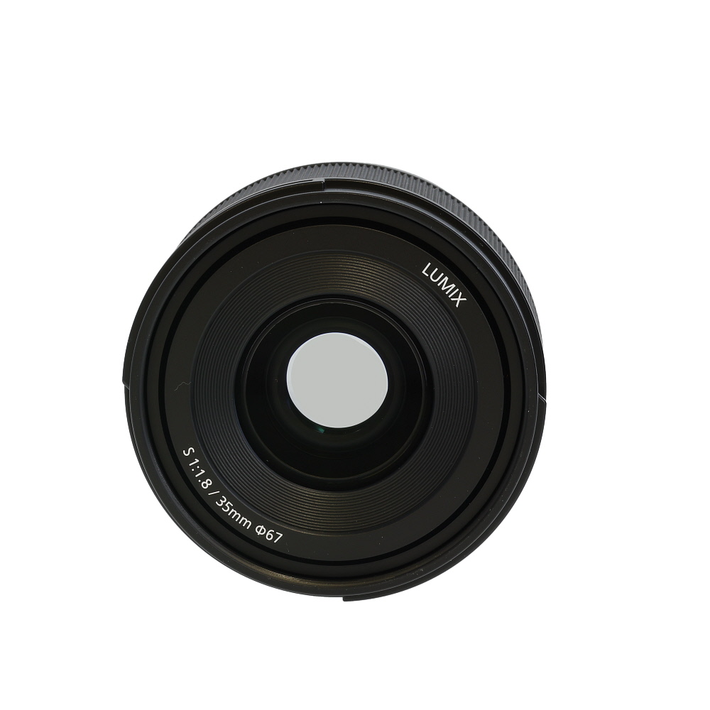 Panasonic Lumix S 35mm f/1.8 Full-Frame Autofocus Lens for Mirrorless L-Mount, Black