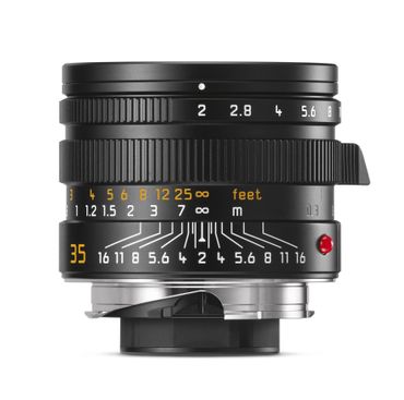 Leica 35mm f/2 APO-Summicron-M ASPH. M-Mount Lens, 6-Bit, Germany, Black Anodized {E39} 11699