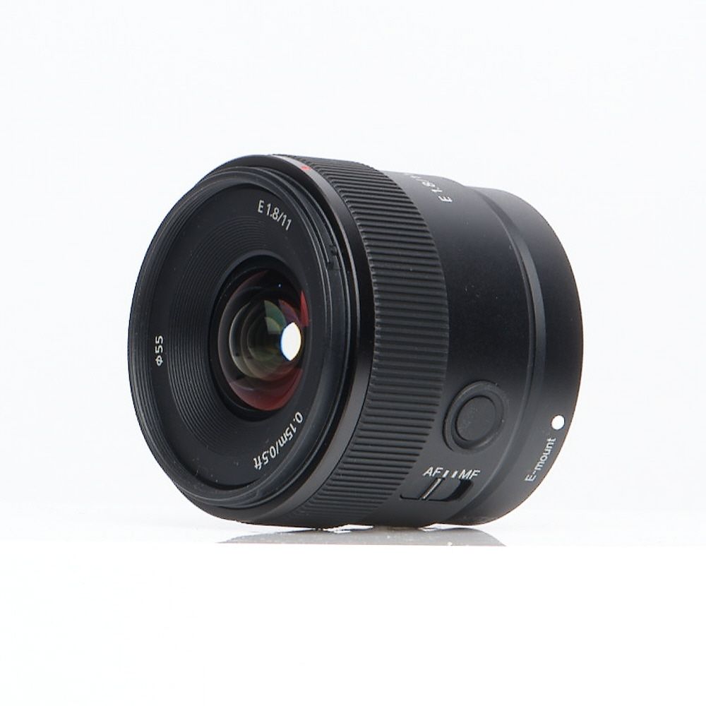 Sony E 11mm f/1.8 Autofocus APS-C Lens for E-Mount, Black {55