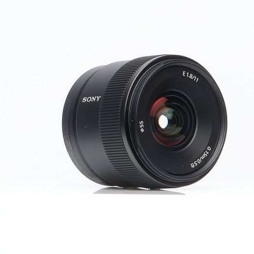Sony E 11mm f/1.8 Autofocus APS-C Lens for E-Mount, Black {55