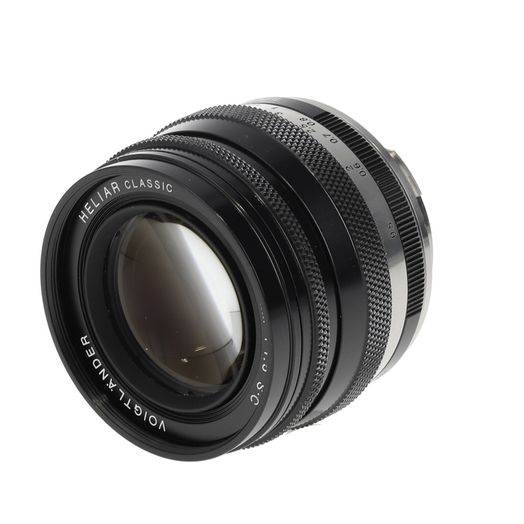 Voigtlander 50mm f/1.5 Heliar Classic S. C VM Lens for Leica M